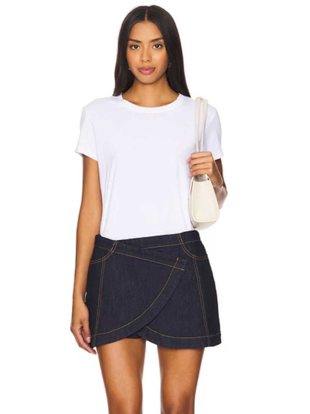 SOVERE Dusk Denim Skort